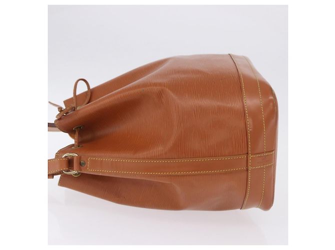 Borsa a tracolla LOUIS VUITTON Epi Noe Brown M44008 LV Auth BA15348 Marrone - vista 5