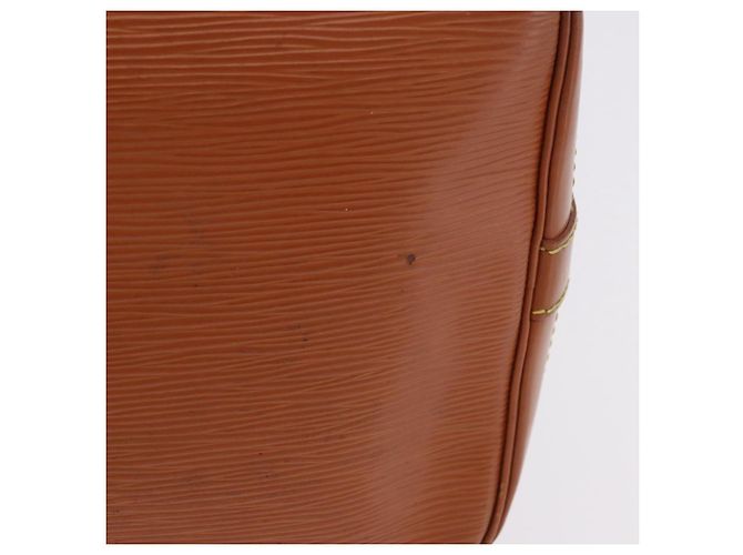 Borsa a tracolla LOUIS VUITTON Epi Noe Brown M44008 LV Auth BA15348 Marrone - vista 7