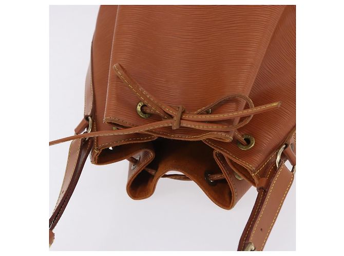 Borsa a tracolla LOUIS VUITTON Epi Noe Brown M44008 LV Auth BA15348 Marrone - vista 8