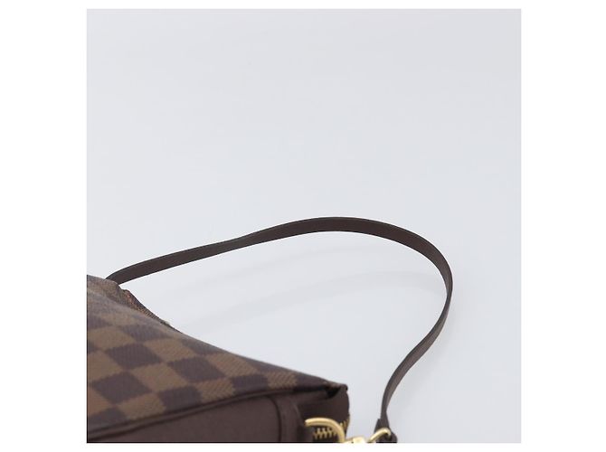 LOUIS VUITTON Damier Ebene Trousse Makeup Pouch N51982 LV Auth 199967A - vista 14