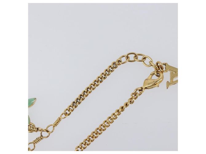 LOUIS VUITTON Brassless Sweet Monogram metallo tono oro M65591 LV Auth ar14153M - vista 16