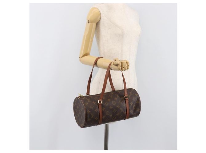 LOUIS VUITTON Monogram Papillon 30 Hand Bag M51365 LV Auth 201992A Monogramma - vista 21
