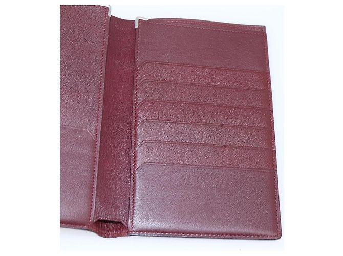 Portafoglio CARTIER in pelle nera argento Auth bs36836A Nero - vista 15