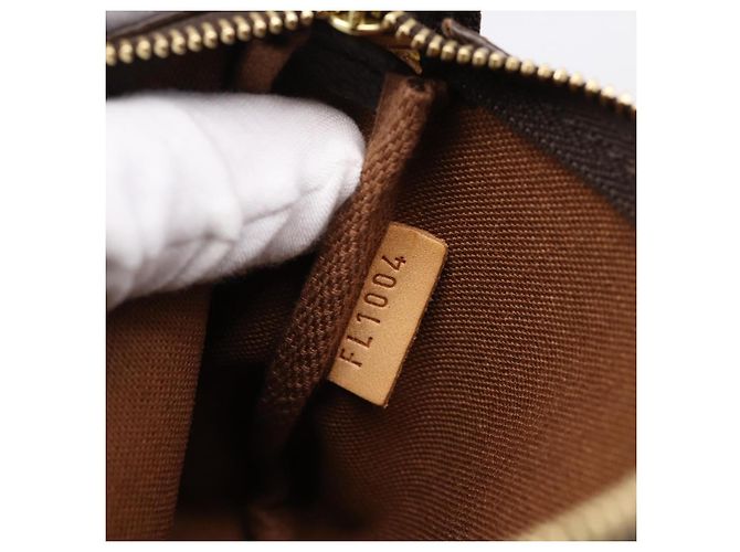 LOUIS VUITTON Monogram Mini Pochette Accessoires Pouch N41667 LV Auth 200984V Monograma - vista 11