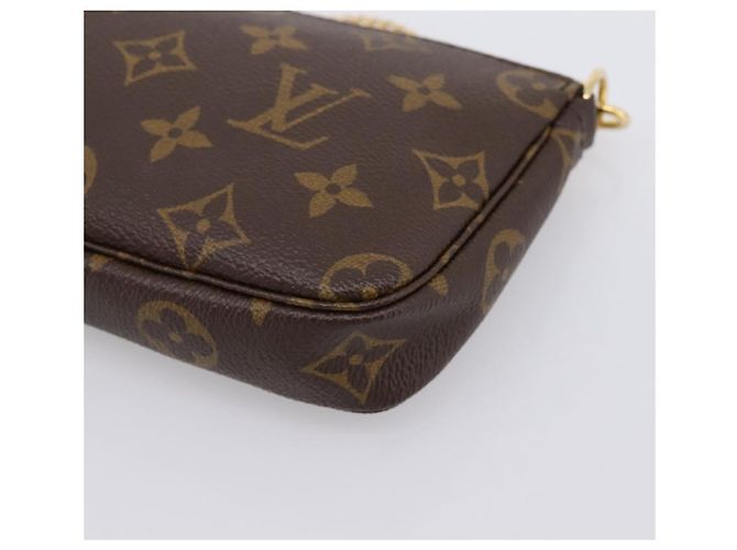 LOUIS VUITTON Monogram Mini Pochette Accessoires Pouch N41667 LV Auth 200984V Monograma - vista 16