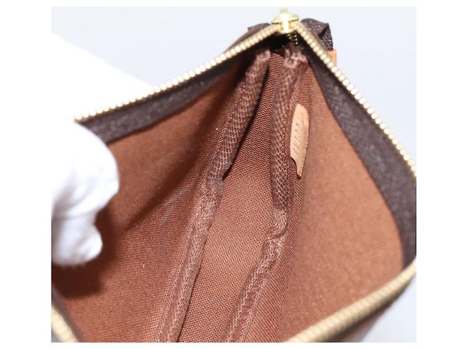 LOUIS VUITTON Monogram Mini Pochette Accessoires Pouch N41667 LV Auth 200984V Monograma - vista 20