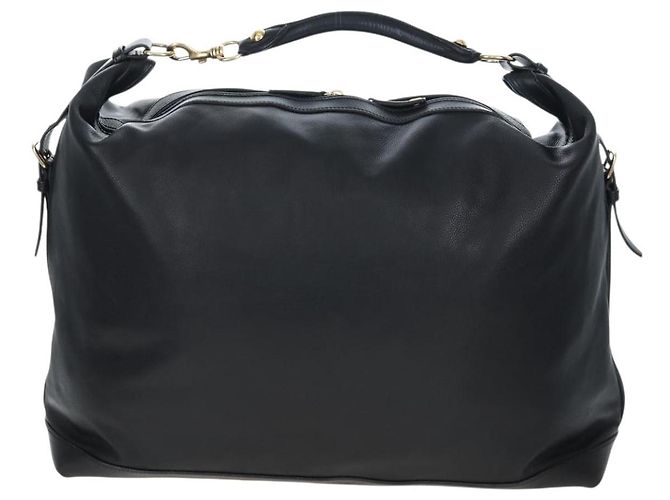 Borsa a tracolla Miu Miu in pelle nera e oro Auth yk20825V Nero D'oro - vista 2
