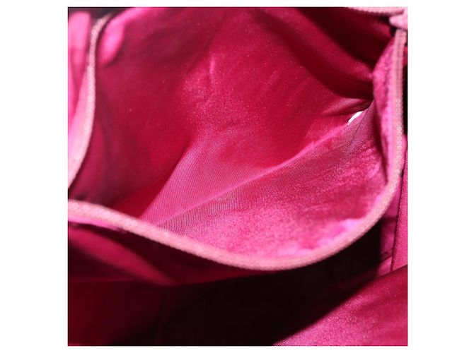 Borsa Tote PRADA Nylon Viola Tono Oro Auth 202217A Porpora - vista 23