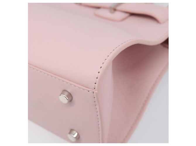 Borsa a mano VERSACE in pelle 2way Rosa Argento Auth BA15378V - vista 15