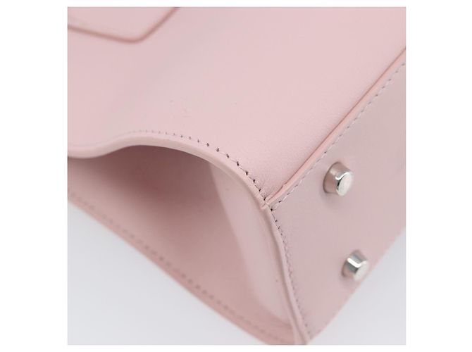 Borsa a mano VERSACE in pelle 2way Rosa Argento Auth BA15378V - vista 18