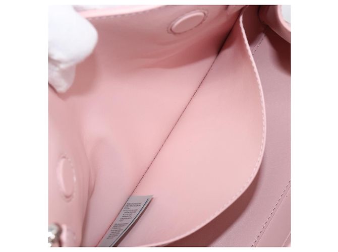 Borsa a mano VERSACE in pelle 2way Rosa Argento Auth BA15378V - vista 25