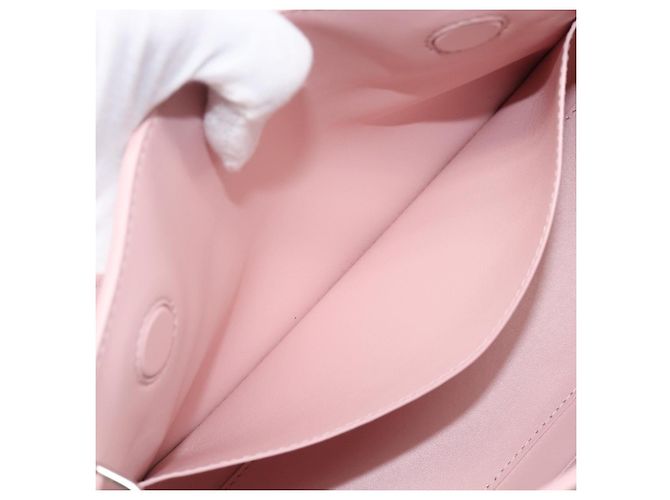Borsa a mano VERSACE in pelle 2way Rosa Argento Auth BA15378V - vista 26