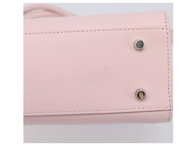 Borsa a mano VERSACE in pelle 2way Rosa Argento Auth BA15378V - vista 6