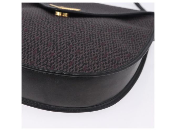 Borsa a tracolla SAINT LAURENT Canvas Purple Gold Tone Auth 202276A Porpora - vista 14