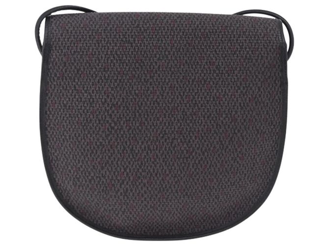 Borsa a tracolla SAINT LAURENT Canvas Purple Gold Tone Auth 202276A Porpora - vista 2