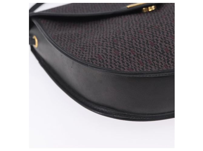 Borsa a tracolla SAINT LAURENT Canvas Purple Gold Tone Auth 202276A Porpora - vista 9