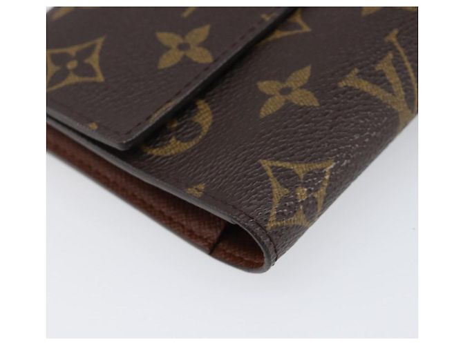 LOUIS VUITTON Monogram Portefeuille International Wallet M61217 LV Auth 200002A Monogramma - vista 14
