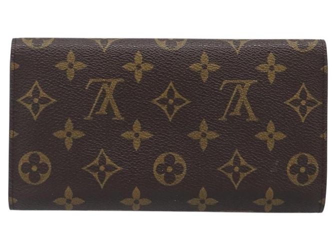 LOUIS VUITTON Monogram Portefeuille International Wallet M61217 LV Auth 200002A Monogramma - vista 2