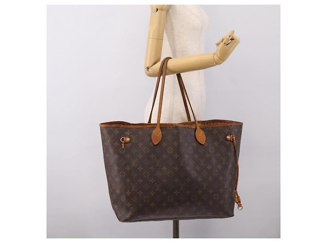 Borsa Tote LOUIS VUITTON Monogram Neverfull GM M40157 LV Auth 202247 Monogramma - vista 25