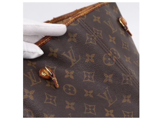 Borsa Tote LOUIS VUITTON Monogram Neverfull GM M40157 LV Auth 202247 Monogramma - vista 8