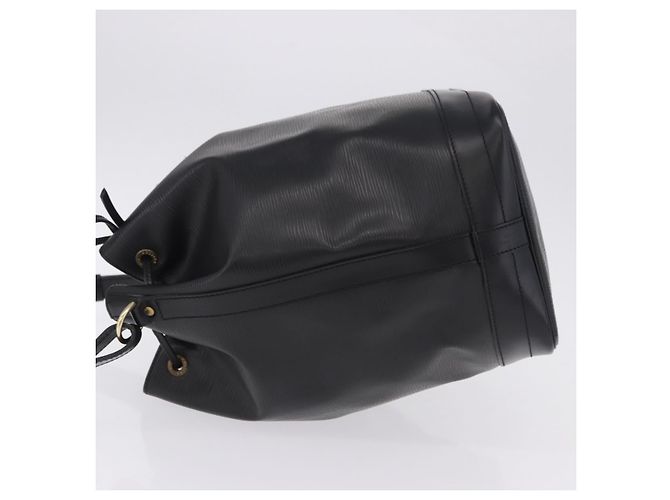 Borsa a tracolla LOUIS VUITTON Epi Petit Noe Nera M44102 LV Auth 200543V Nero - vista 4