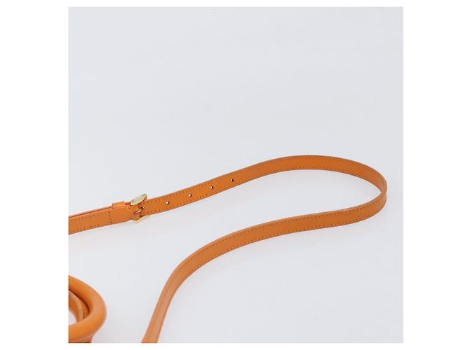 Borsa LOUIS VUITTON Epi Danura PM 2way Orange Mandarin M5891H LV Auth 199900A Arancione Grigio - vista 15