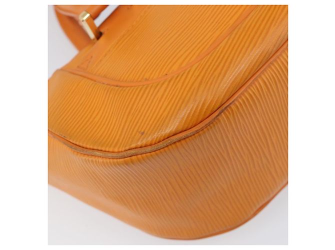 Borsa LOUIS VUITTON Epi Danura PM 2way Orange Mandarin M5891H LV Auth 199900A Arancione Grigio - vista 18