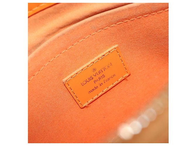 Borsa LOUIS VUITTON Epi Danura PM 2way Orange Mandarin M5891H LV Auth 199900A Arancione Grigio - vista 19