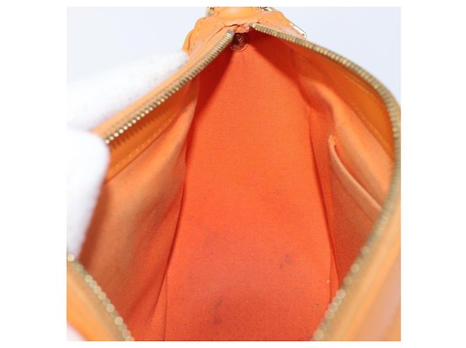 Borsa LOUIS VUITTON Epi Danura PM 2way Orange Mandarin M5891H LV Auth 199900A Arancione Grigio - vista 21
