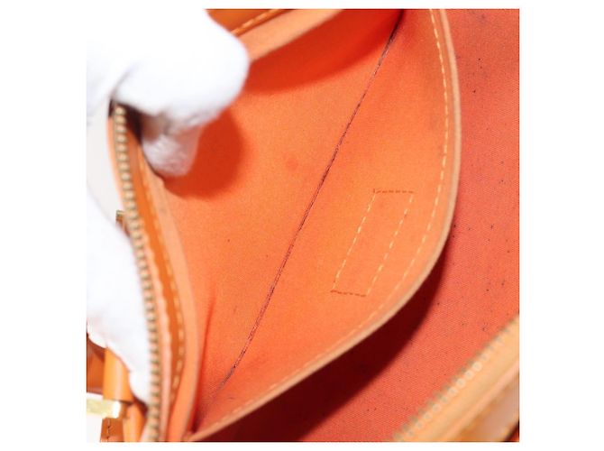 Borsa LOUIS VUITTON Epi Danura PM 2way Orange Mandarin M5891H LV Auth 199900A Arancione Grigio - vista 22