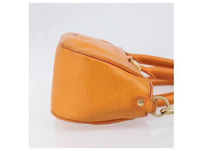 Borsa LOUIS VUITTON Epi Danura PM 2way Orange Mandarin M5891H LV Auth 199900A Arancione Grigio - vista 3