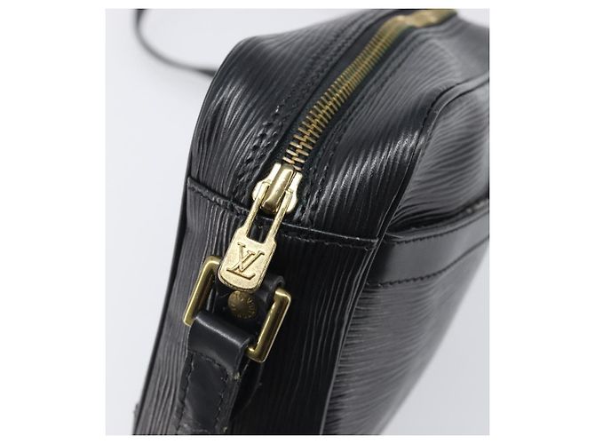 LOUIS VUITTON Epi Trocadero 23 Shoulder Bag Black M52302 LV Auth 197664A Nero - vista 9