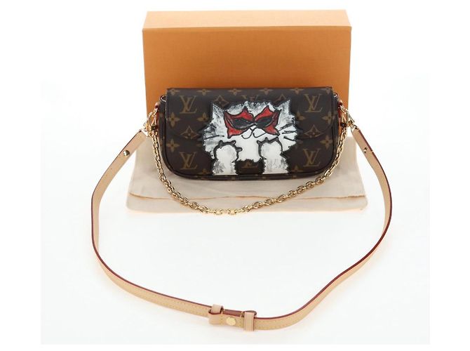 LOUIS VUITTON Monogram Wallet on Chain Ivy Borsa a Tracolla M15148 LV Auth 199104SM Monogramma - vista 12