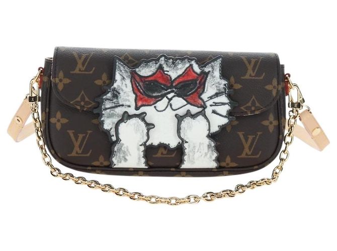 LOUIS VUITTON Monogram Wallet on Chain Ivy Borsa a Tracolla M15148 LV Auth 199104SM Monogramma - vista 13