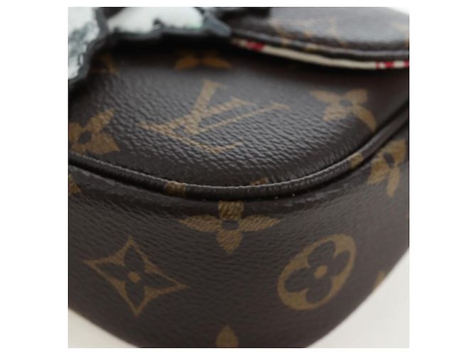 LOUIS VUITTON Monogram Wallet on Chain Ivy Borsa a Tracolla M15148 LV Auth 199104SM Monogramma - vista 18