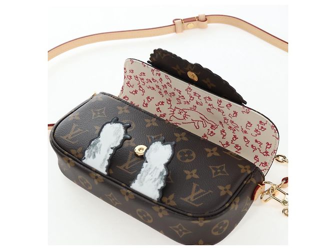 LOUIS VUITTON Monogram Wallet on Chain Ivy Borsa a Tracolla M15148 LV Auth 199104SM Monogramma - vista 23