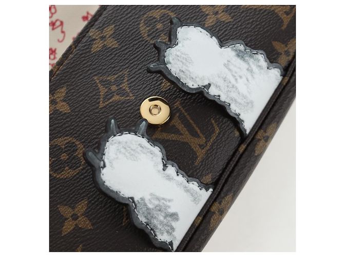 LOUIS VUITTON Monogram Wallet on Chain Ivy Borsa a Tracolla M15148 LV Auth 199104SM Monogramma - vista 25