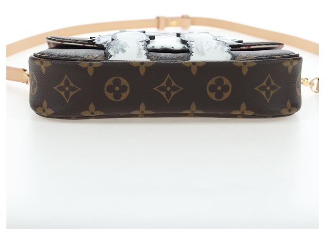 LOUIS VUITTON Monogram Wallet on Chain Ivy Borsa a Tracolla M15148 LV Auth 199104SM Monogramma - vista 5