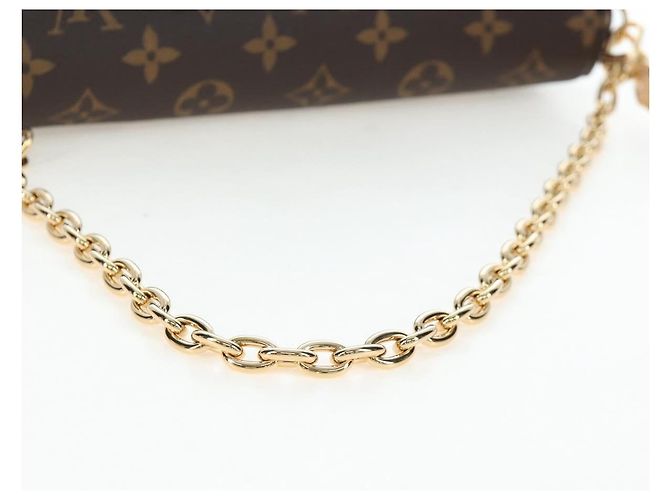 LOUIS VUITTON Monogram Wallet on Chain Ivy Borsa a Tracolla M15148 LV Auth 199104SM Monogramma - vista 7