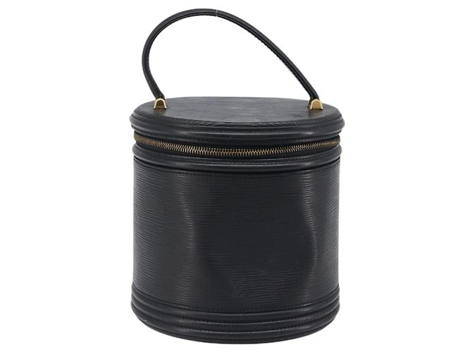Borsa a mano LOUIS VUITTON Epi Cannes Nera M48032 LV Auth hk4006 Nero - vista 13