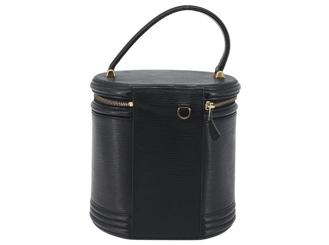 Borsa a mano LOUIS VUITTON Epi Cannes Nera M48032 LV Auth hk4006 Nero - vista 2