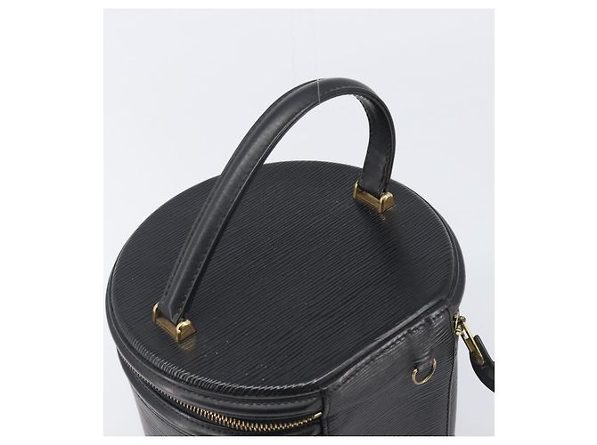 Borsa a mano LOUIS VUITTON Epi Cannes Nera M48032 LV Auth hk4006 Nero - vista 6