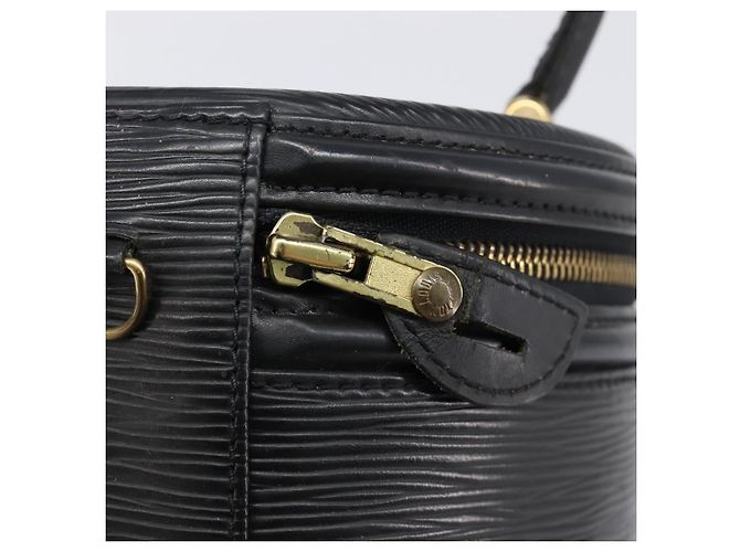 Borsa a mano LOUIS VUITTON Epi Cannes Nera M48032 LV Auth hk4006 Nero - vista 9