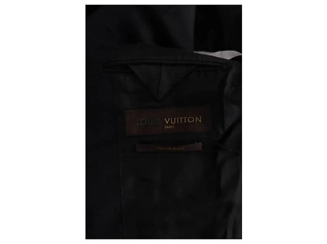 Completo Louis Vuitton in lana nero - vista 5