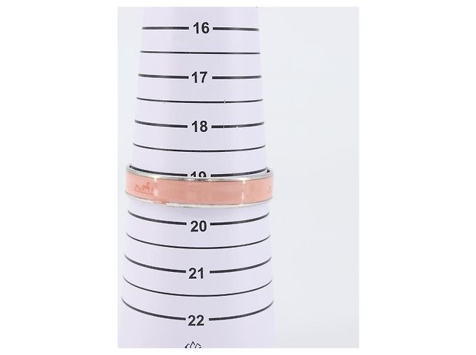 Hermès Bracciale HERMES Metal Pink Auth bs36918 Rosa - vista 14
