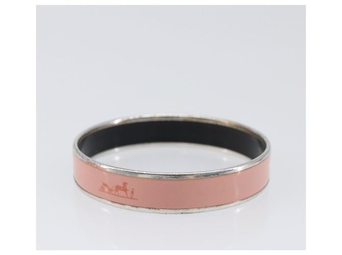 Hermès Bracciale HERMES Metal Pink Auth bs36918 Rosa - vista 4