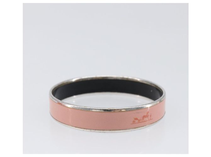 Hermès Bracciale HERMES Metal Pink Auth bs36918 Rosa - vista 5