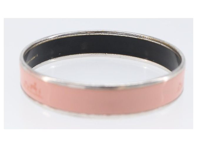 Hermès Bracciale HERMES Metal Pink Auth bs36918 Rosa - vista 8