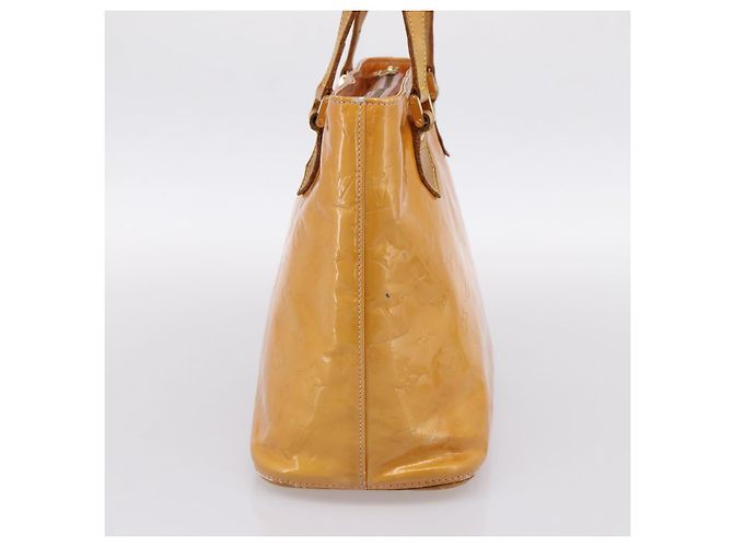 Borsa LOUIS VUITTON Monogram Vernis Houston Marshmallow Pink M91302 Auth bs37029 - vista 3