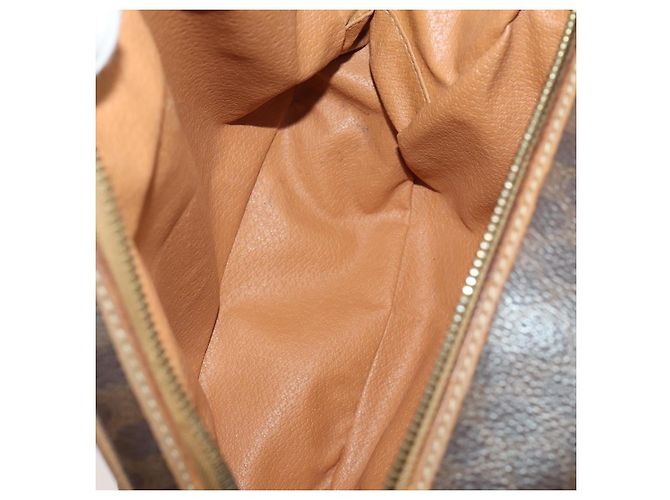 Céline Borsa a tracolla CELINE Macadam Canvas PVC Leather 5 Set Brown Auth BA13881 Marrone - vista 11
